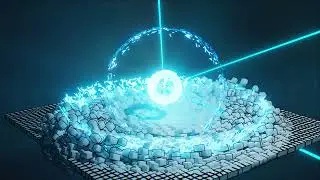 blender yutapon cubes (3.0 geometry nodes) and energy explosion