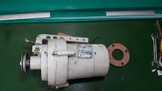 MOTOR DE MÁQUINA DE COSTURA INDUSTRIAL COMO TROCAR A CORTIÇA DA EMBREAGEM