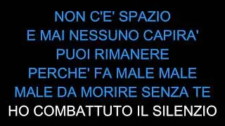 Tiziano Ferro   Sere Nere - Karaoke