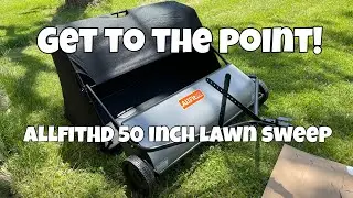 AllfitHD 50&rdquo; lawn sweep from Home Depot