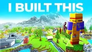Minecraft Server castle bauen