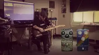 Rooni's Effects Intrinsic Drive and Dazatronyx Optical Tremolo