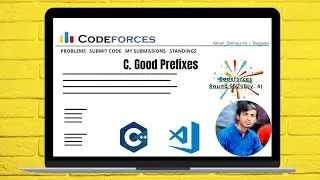 C. Good Prefixes || Codeforces Round 952 (Div. 4) || Codeforces solution
