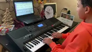 SOFT MOZART Winter Recital 2024-2025 Russian Ivan М. (11)  plays &laquo;Pop! Goes the Weasel&raquo; Р6