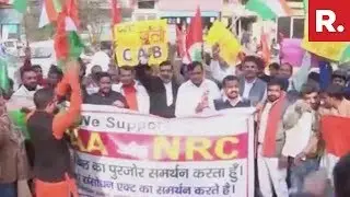 Haryana: Pro-CAA Demonstration Staged In Gurugram