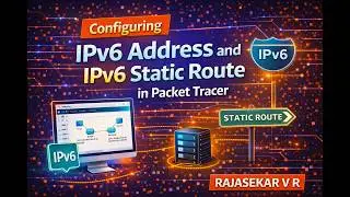 Configuring IPv6 Address and IPv6 Static Route