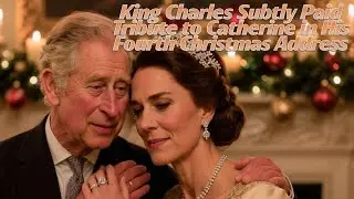 A Gentle Royal Homage How King Charles Subtly Paid Tribute Catherine in His Fourth Christmas Address