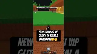 NEW TSUNAMI VIP GLITCH IN STEAL A BRAINROT IS CRAZY - ROBLOX #roblox #stealabrainrot  #robloxmemes