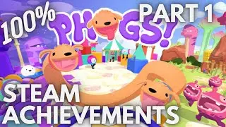 [STEAM] 100% Achievement Gameplay: PHOGS! [Part 1]