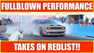 FULLBLOWN PERFORMANCE 1/4 MILE DRAG RACING!! 6 CARS IN THE 9's!!
