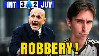 IT'S A DISGRACE! | Inter 3-2 Juventus Reaction