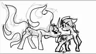 Hey love.... (analysist bronies/pegasisters from the rift cafè speedpaint)