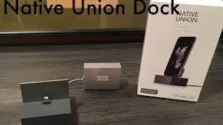 Native Union - Apple iPhone DOCK + (Slate Gray) Распаковка и обзор