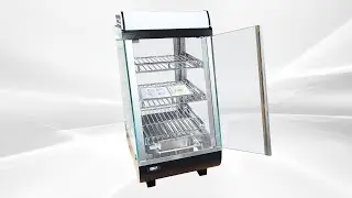 Dining fast food restaurant equipment - NSF 13-inch three-layer food heating display cabinet HW-76
