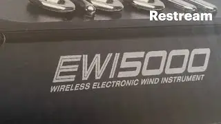 Man discovers the EWI (Electronic Wind Instrument)