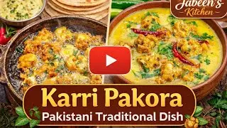 Karri Pakora &ndash; Traditional Pakistani Recipe | Village Style Cooking | Jabeen&rsquo;s Kitchen