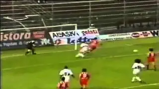 Serie A 1994-1995, day 30 Cremonese - Reggiana 2-1 (Florijancic, Chiesa, Futre)