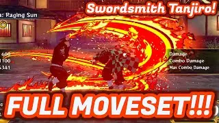 Swordsmith Tanjiro Guide: All Attacks Explained! - Demon Slayer Hinokami Chronicles 2 Gameplay Guide