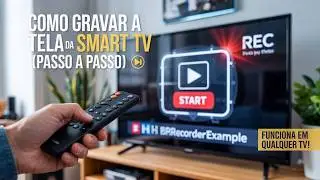 Como Gravar a Tela da Sua Smart TV Android (M&Eacute;TODO F&Aacute;CIL e GR&Aacute;TIS!)