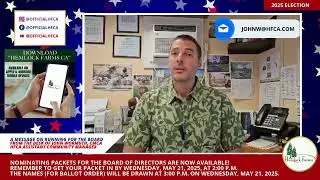 A Message on Running for the Board from the Desk of John Wormuth, CMCA HFCA Assistant Community Mgr