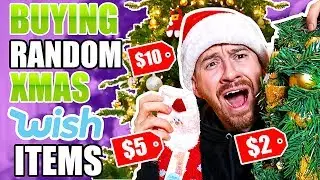 Buying Every Christmas Item Wish Recommended Me!! (TESTING KNOCK OFF CHRISTMAS PRODUCTS UNBOXING)