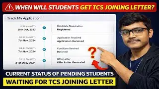 Why TCS Joining Letter Is Delayed? | Actual Truth for Remaining Candidates 2025 | TCS Joining Status