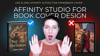 Affinity Studio: Easier Paperback Book Cover Design with AI Images