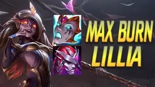 FULL Burn Items on Lillia CARRIES Toxic Team Mates! (Diamond Jungle Gameplay)