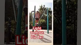 My routine on dip bar