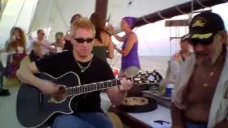 Timothy Thomas   on the Schooner Wolf ~ Key West