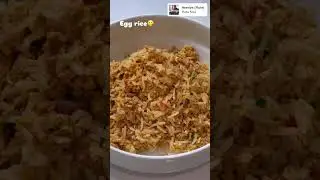 Egg rice 😋#eggrice #egglove #eggrecipes
