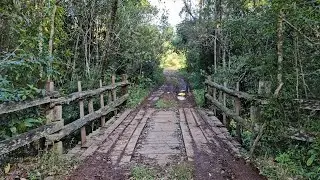 Relaxing walk on the dirt road amid nature / Relax and Fall Asleep