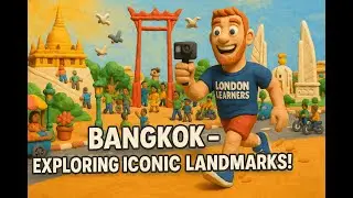 London Learners to the Golden Mount, the Giant Swing & the Democracy Monument in Bangkok in 4k!