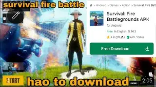 Where to download the FSFB 2024 | hao to download free survival fire battle ground