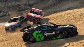 Racing With Boosted Traffic! - Boosted Gfred GTA 5