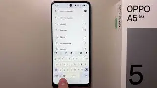 How to Change Keyboard Language on OPPO A5 5G