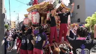 令和4年 市町 だんじり 制動テスト 大阪市平野区