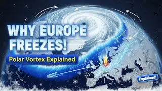 ОБЪЯСНЕНИЕ ПОЛЯРНОГО ВИХРЯ: ПОЧЕМУ В ЕВРОПЕ ТАК ХОЛОДНО!