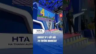 VINFAST VF 3 G&Acirc;Y B&Atilde;O THỊ TRƯỜNG INDONESIA! #hathanhauto #Vinfast #VF3 #carvaganzaeditors