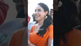 #RituVarma walks in, the vibe shifts 👑🔥 #Mazaka - 'Ravulamma' Song Shooting | Gulte