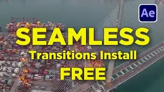 Free Seamless Transitions Install In After Effects | Apphotography