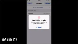 Cyiometrics: 🔐Basic Cydia Protection Tweak iOS 11.3.1