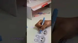 labubu sticker picture🥰 #craft #craftideas