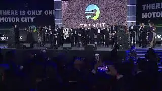 Detroit Auto Show Ribbon Cutting
