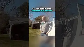 Family GETS Busted Stealing Electricity 😳
