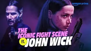 John Wick 's ICONIC FIGHT SCENE ft. Ana De Armas 🔥 | Ballerina | Prime Video India