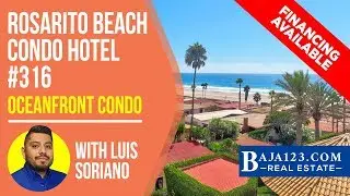 Rosarito Beach Condo Hotel #316 - Oceanfront Condo In Rosarito Beach