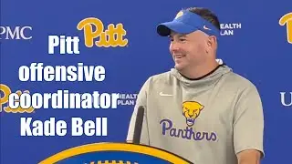 Pitt OC Kade Bell on Holstein, the offense and more | Pitt football on Panther-Lair.com 8/27/2025