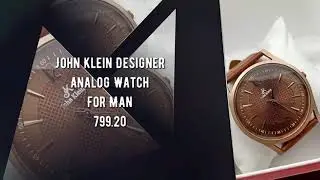 KB - John Klein Designer Analog Watch For Man