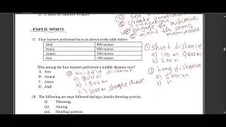 KJSEA CREATIVE ARTS AND SPORTS REVISION FOR KNEC SAMPLE PAPER QUESTIONS 16,17 & 18
